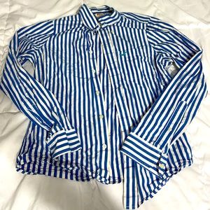 Striped Button Down Shirt